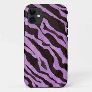 Zebra-Druck-Tierhaut-Muster-Modmoderner Chic iPhone 11 Hülle