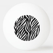 ZEBRA-DRUCK TISCHTENNISBALL (Rückseite)