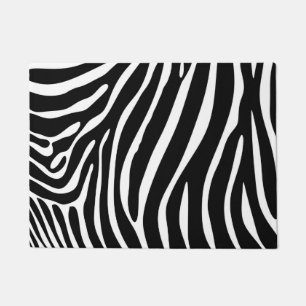Zebra-Druck-Tür-Matte Fußmatte