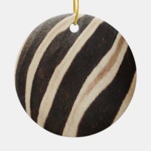 Zebra-Druck-Verzierung Keramikornament