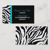 Zebra-Druck-Visitenkarte Visitenkarte (Vorne/Hinten)
