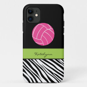 Zebra-Druck-Volleyball iPhone 5 Fall 11 Hülle