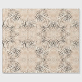 Zebra-Drucke, Jungle Safari-Tiere zum Thema Geschenkpapier (Flach)