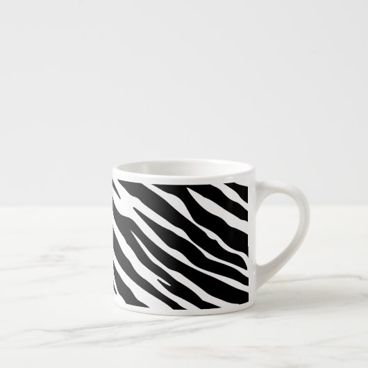 Zebra-Druckespresso-Tasse Espressotasse (Rechts)