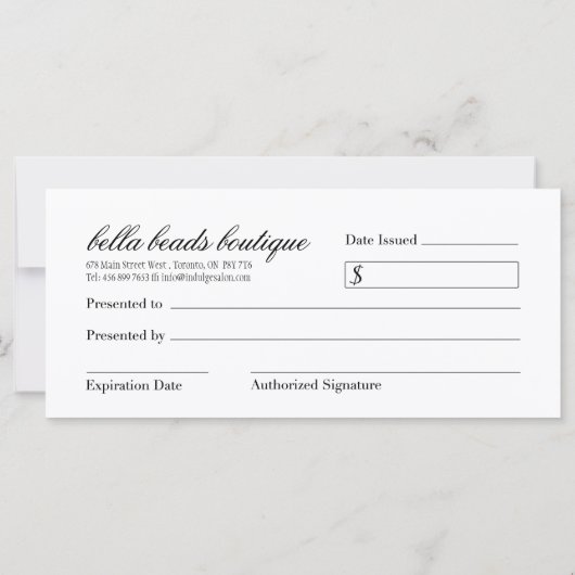 ZEBRA DRUCKGESCHENKE-BESCHEINIGUNG (Rückseite)