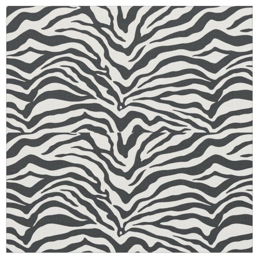Zebra-Druckmuster Stoff (Nahaufnahme)