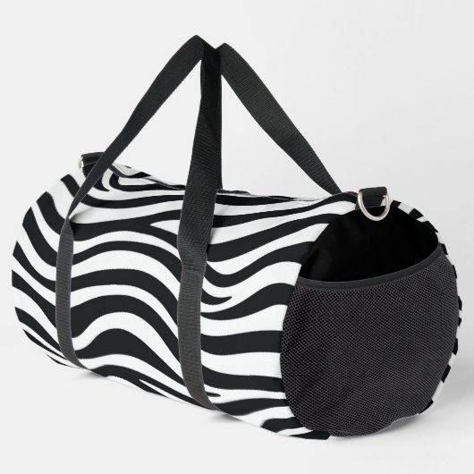 Zebra Duffle Bag (Rechte Ecke)