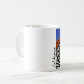 Zebra durch Joel Anderson Kaffeetasse (Vorderseite Links)