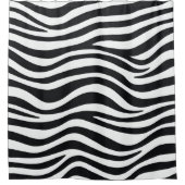 Zebra Duschvorhang (Vorderseite)