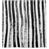 Zebra Duschvorhang (Vorderseite)