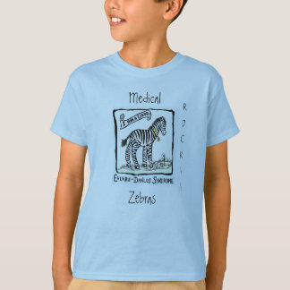 Zebra-EDS, Medizin, Zebras, ROCK!! T-Shirt