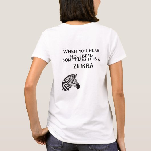 Zebra EDS Shirt (Rückseite)