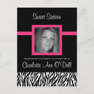 Zebra, Einladung zum Geburtstag