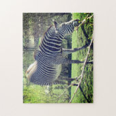 Zebra Entspannung der Selbstversorgung Puzzle (Vertikal)