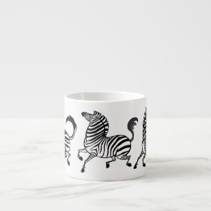 Zebra Espresso Cup Espressotasse