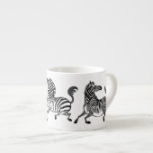 Zebra Espresso Cup Espressotasse (Vorderseite Rechts)
