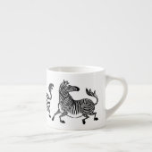 Zebra Espresso Cup Espressotasse (Rechts)