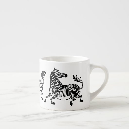 Zebra Espresso Cup Espressotasse (Rechts)