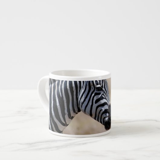Zebra Espressotasse (Vorderseite Links)