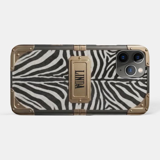 Zebra-Etuis Case-Mate iPhone Hülle (Rückseite (Horizontal))
