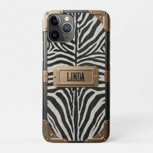 Zebra-Etuis Case-Mate iPhone Hülle (Rückseite)