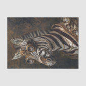 Zebra Extravaganza10 Seidenpapier (Vorderseite)