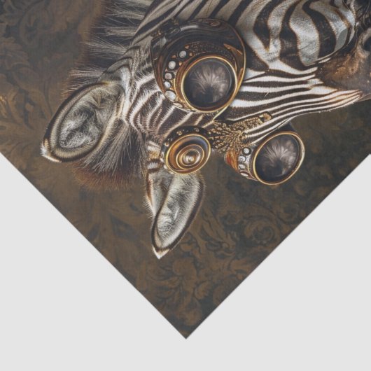 Zebra Extravaganza10 Seidenpapier (Ausschnitt)