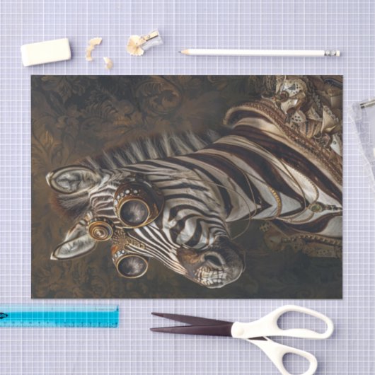 Zebra Extravaganza10 Seidenpapier (Handwerk)
