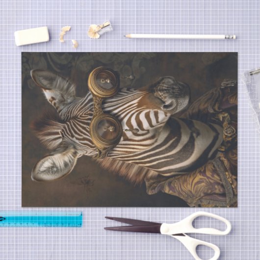 Zebra Extravaganza11 Seidenpapier (Handwerk)