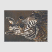 Zebra Extravaganza12 Seidenpapier (Vorderseite)