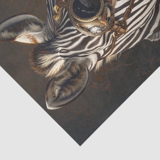 Zebra Extravaganza12 Seidenpapier (Ausschnitt)