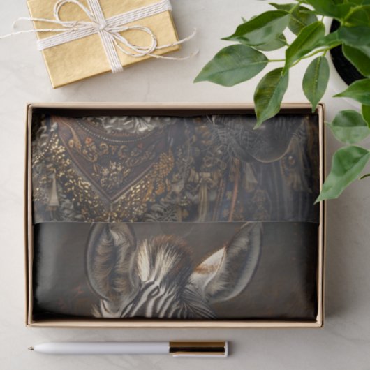 Zebra Extravaganza12 Seidenpapier (Geschenk)