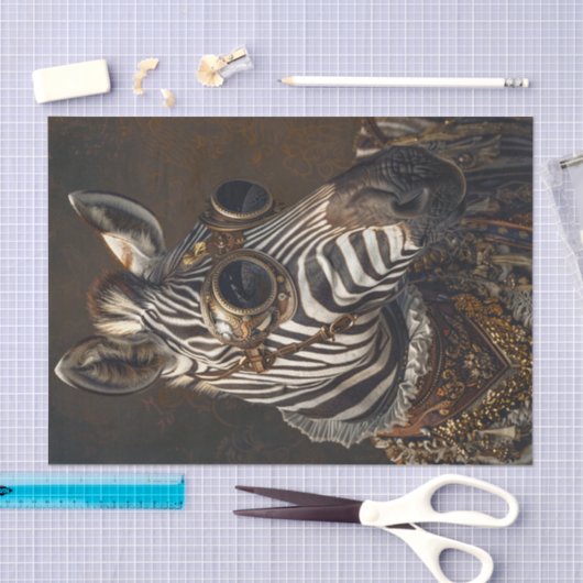Zebra Extravaganza12 Seidenpapier (Handwerk)