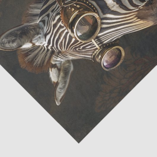 Zebra Extravaganza13 Seidenpapier (Ausschnitt)