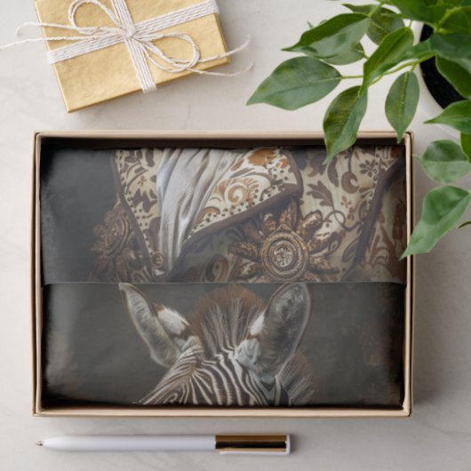 Zebra Extravaganza13 Seidenpapier (Geschenk)