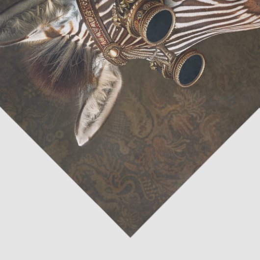 Zebra Extravaganza14 Seidenpapier (Ausschnitt)