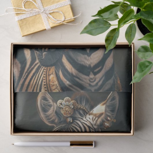 Zebra Extravaganza15 Seidenpapier (Geschenk)
