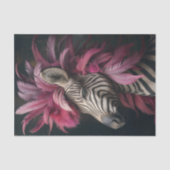 Zebra Extravaganza2 Seidenpapier (Vorderseite)