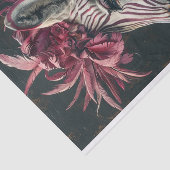 Zebra Extravaganza4 Seidenpapier (Ausschnitt)