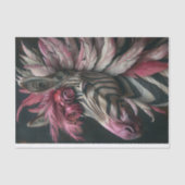 Zebra Extravaganza5 Seidenpapier (Vorderseite)