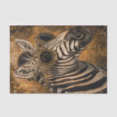 Zebra Extravaganza7 Seidenpapier (Vorderseite)