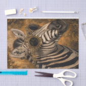 Zebra Extravaganza7 Seidenpapier (Handwerk)