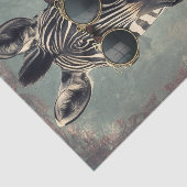 Zebra Extravaganza8 Seidenpapier (Ausschnitt)