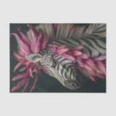 Zebra Extravaganza Seidenpapier (Vorderseite)