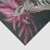 Zebra Extravaganza Seidenpapier (Ausschnitt)