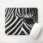 Zebra Eye African Horse Wildlife Mousepad (Mit Mouse)