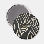 Zebra Eye Magnet (Vorderseite/Rückseite)