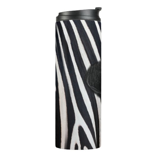 Zebra Eye Nah-Up Thermosbecher (Nach links gedreht)