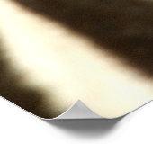 Zebra Eye Poster (Ecke)