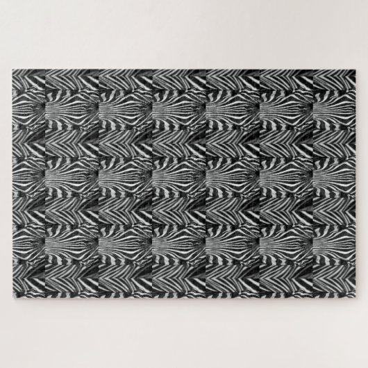 ZEBRA FACE PUZZLE (Horizontal)